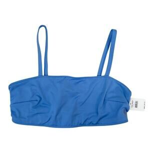 Free People Movement Blue Strappy Bandeau Bra Top - Size L